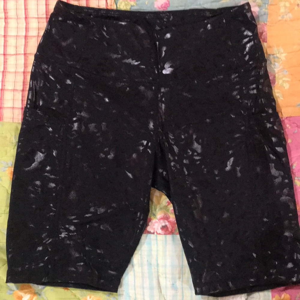 Aminal Print Biker Shorts